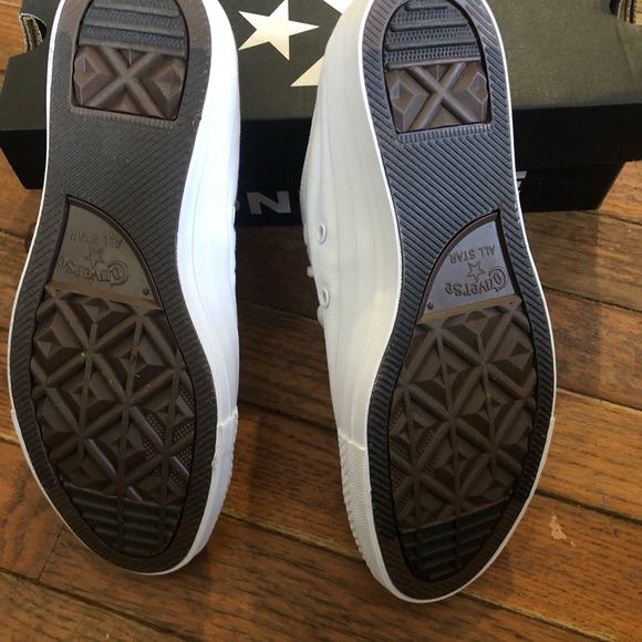 Converse White Monochrome Sneakers - Picture 5 of 6